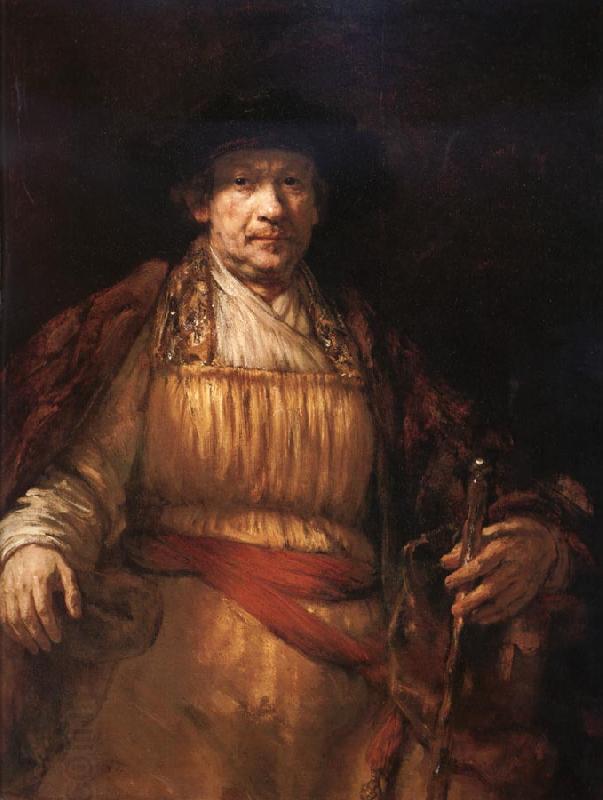 Rembrandt van rijn Self-Portrait China oil painting art